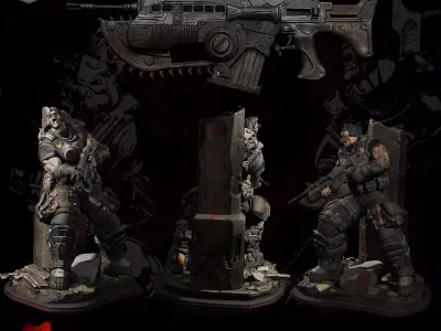Gears Of War  3D print model