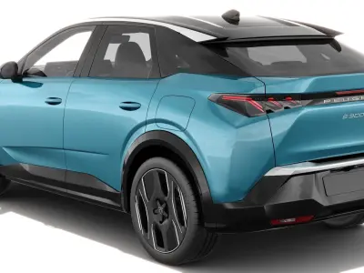  Peugeot 3008 e-3008 2025 with interior 
