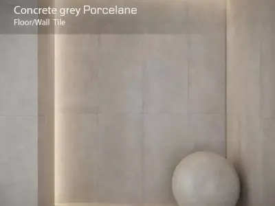 Concrete Grey Floor Tile Texture