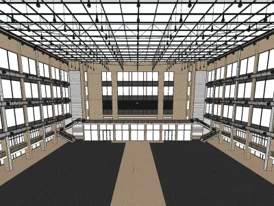 Bruxelles Justus Lipsius 3D model