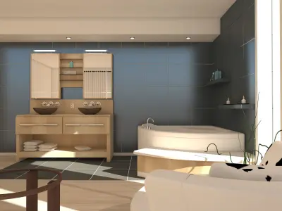 Bathroom 18 3D model