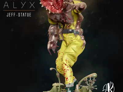 JEFF - HALF-LIFE- ALYX 3D print model