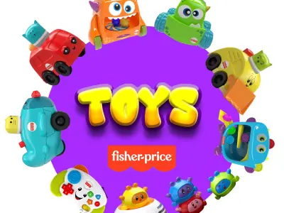 kids toys pack - fisher price 3D model
