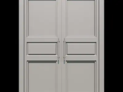 Door Base Mesh Vol 2 Low-poly 3D model