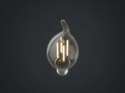Light bulb 12 3D model