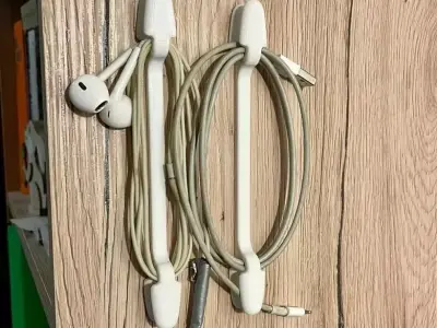 Wall mounted cable holder 3D print model