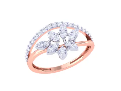 Women Ring MTL 3dm STL OBJ FBX Details 3D print model 29