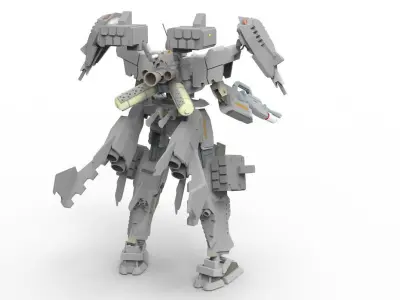 Robot MVR 10 3D model