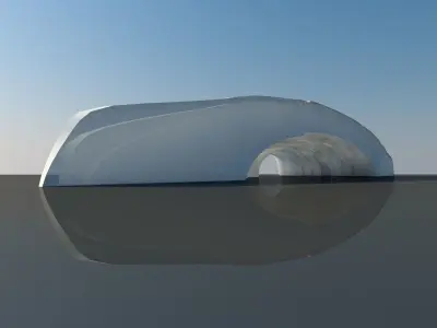 Architectural shape 3D model