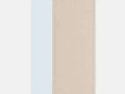 METOD High cabinet frame Low-poly 3D model