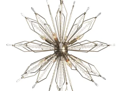 Asteroid Chandelier Small 3D model