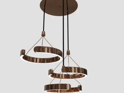 Chandelier 03 3D model