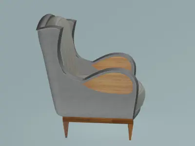 Tears Armchair 3D model