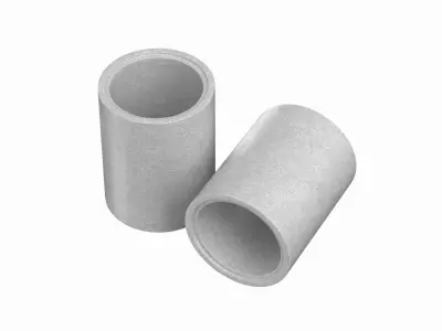 Concrete Pipes 3D model buy