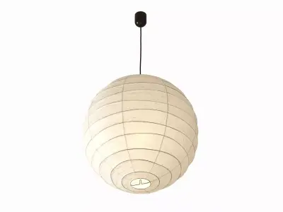 Akari 55D Lamp by Isamu Noguchi 3D model