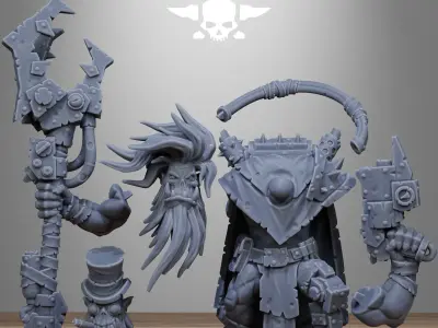 Orkaz Madman 3D print model