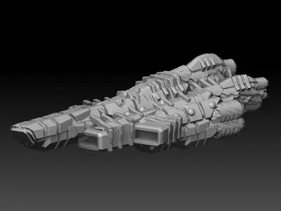 FLEET CORE - 14 VODORS CARRIER 3D print model