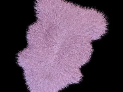 Skin sheepskin 3D model