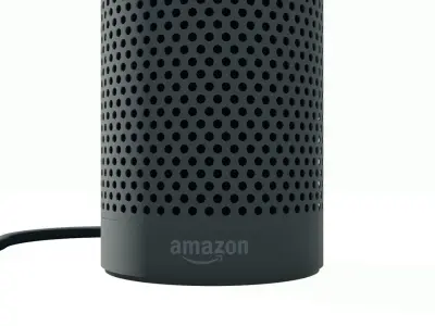 Amazon Echo Voice Controlled Just Ask Smart Home System 3D model
