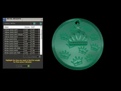 Kids Pendants 3dm STL OBJ FBX Renders Details 3D print model