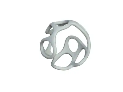 SciFi Cube Object No 21526 Low Poly Shape Texture