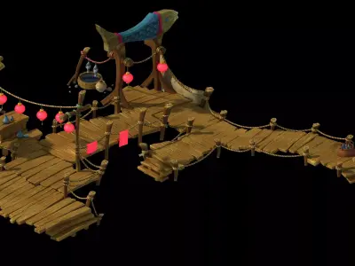 City - Pier 32 3D model