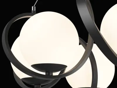 803167 Globo Lightstar Chandelier 3D model