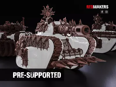 Renegade Set for the Legendary Battle Tank - Heretics 3D print model