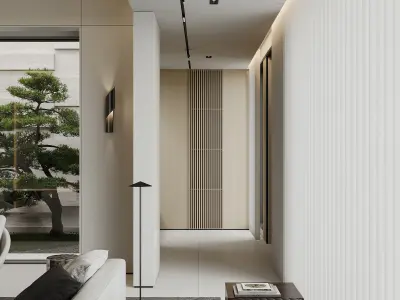 Minimalist style 3D model 3D model