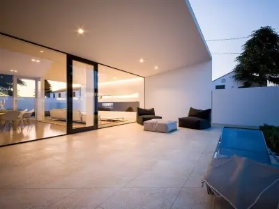 Modern Pool Villa V-ray 3 Cinema 4D 3D model