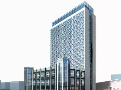 Hotel Building 3D model 115