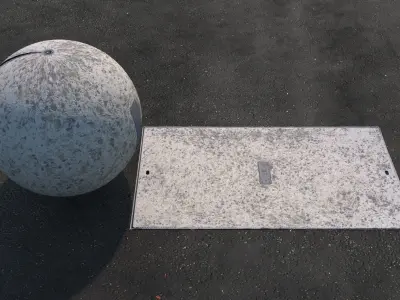 Manhole Covers Texture
