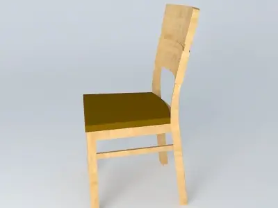 Chair DOORS HKRS BRW Milano Oak 3D model