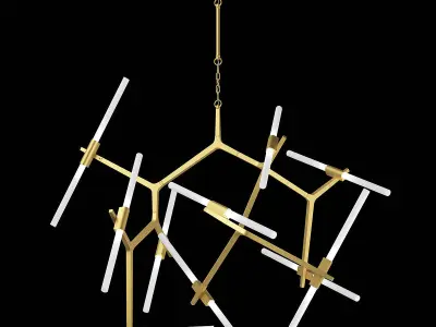 74220x Struttura Lightstar Chandelier 3D model