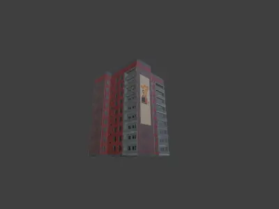 Pripyat apartment Stalker 3D model