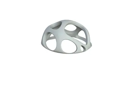 SciFi Cube Object No 49672 Low Poly Shape Low-poly 3D model