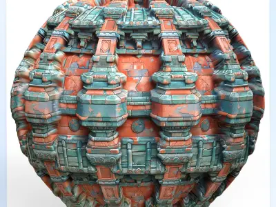 Stylized Wall Seamless Texture Texture