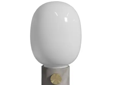 JWDA Concrete Lamp By Menu Low-poly 3D model