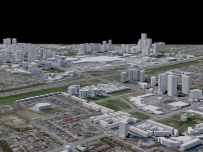 Mississauga - Canada 3D model