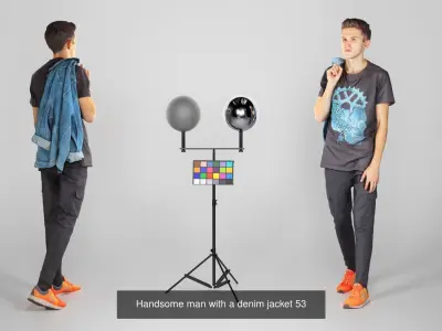 Street style people 26 3D Model Pack