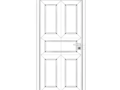 Interior Door 3D model