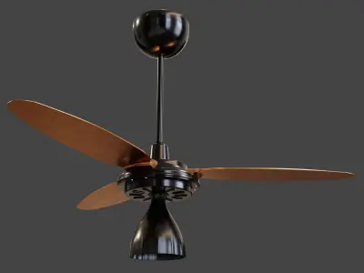 Ceiling Fan 007 3D model