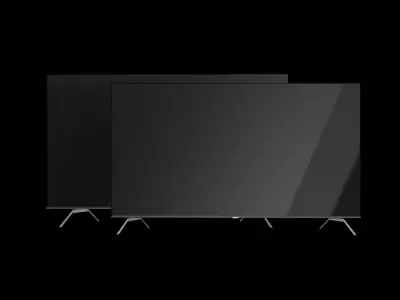 65 55 QLED 4K UHD 3D model