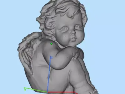 angel  3D print model