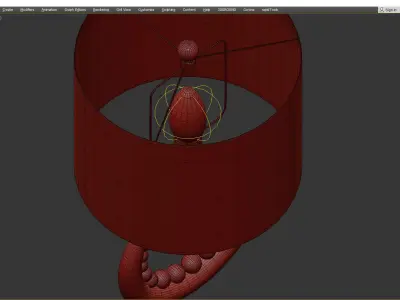  Eternity Table Low-poly 3D model