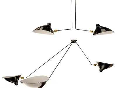 SPIDER-PAR3B-P2B pendant lamp 3D model