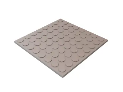 Blind Indicator Tactile Paving Tiles v1 003 Low-poly 3D model