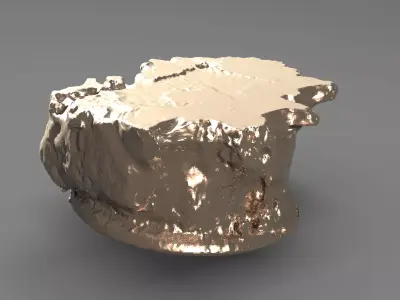 Dragon rocks stand base 1  3D model