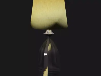 A Metallic Lamp 3D model