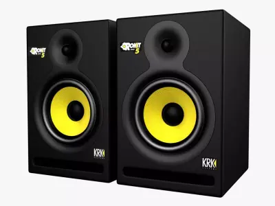 Speakers KRK Rokit 5 G3 3D model